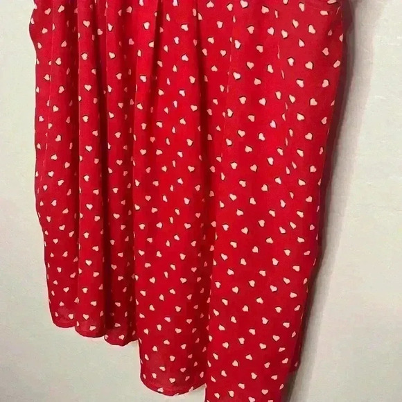Torrid Red and White Heart Strappy Tank Cami 3 3X 22/24 - Picture 5 of 8